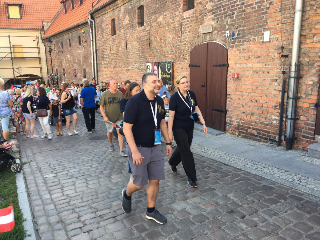 Parada z okazji otwarcia Balonowych Mistrzostw Świata Juniorów w Grudziądzu