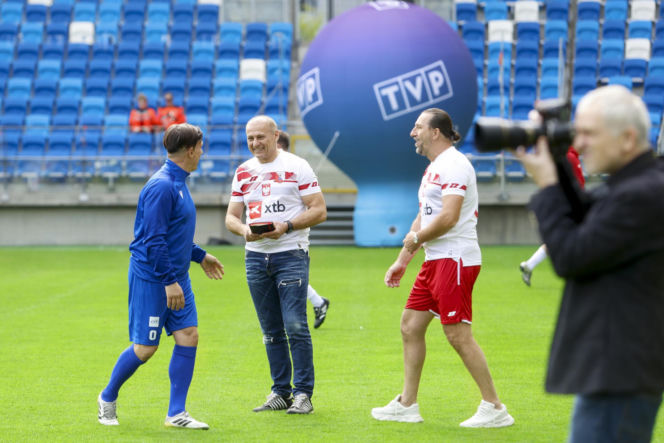 Gwiazdy na meczu TVP - Artyści