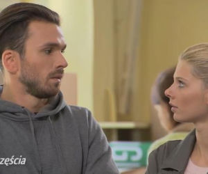Barwy szczęścia odc. 1086. Iwona (Izabela Zwierzyńska), Alek (Krzysztof Wach)