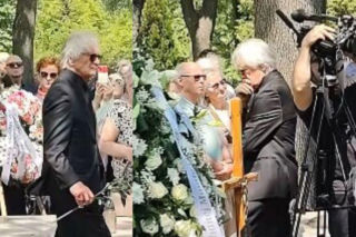 Dramatyczne chwile na pogrzebie Celińskiej! Seweryn nie wytrzymał emocji