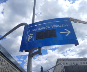Parking podziemny pod Pl. Powstańców Warszawy
