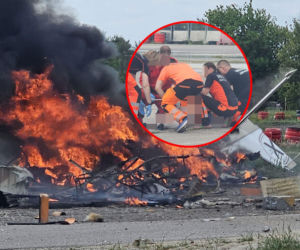 „Silnik strasznie charczał. Pilot do końca walczył”. Świadek o dramatycznej katastrofie awionetki