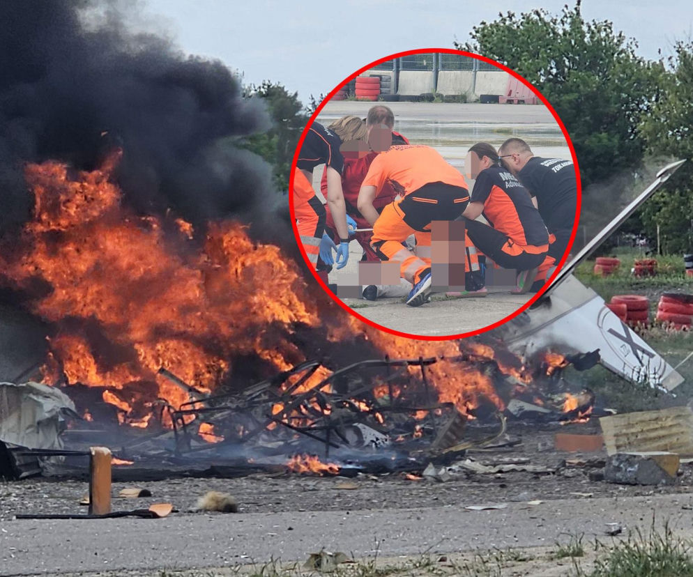 „Silnik strasznie charczał. Pilot do końca walczył”. Świadek o dramatycznej katastrofie awionetki