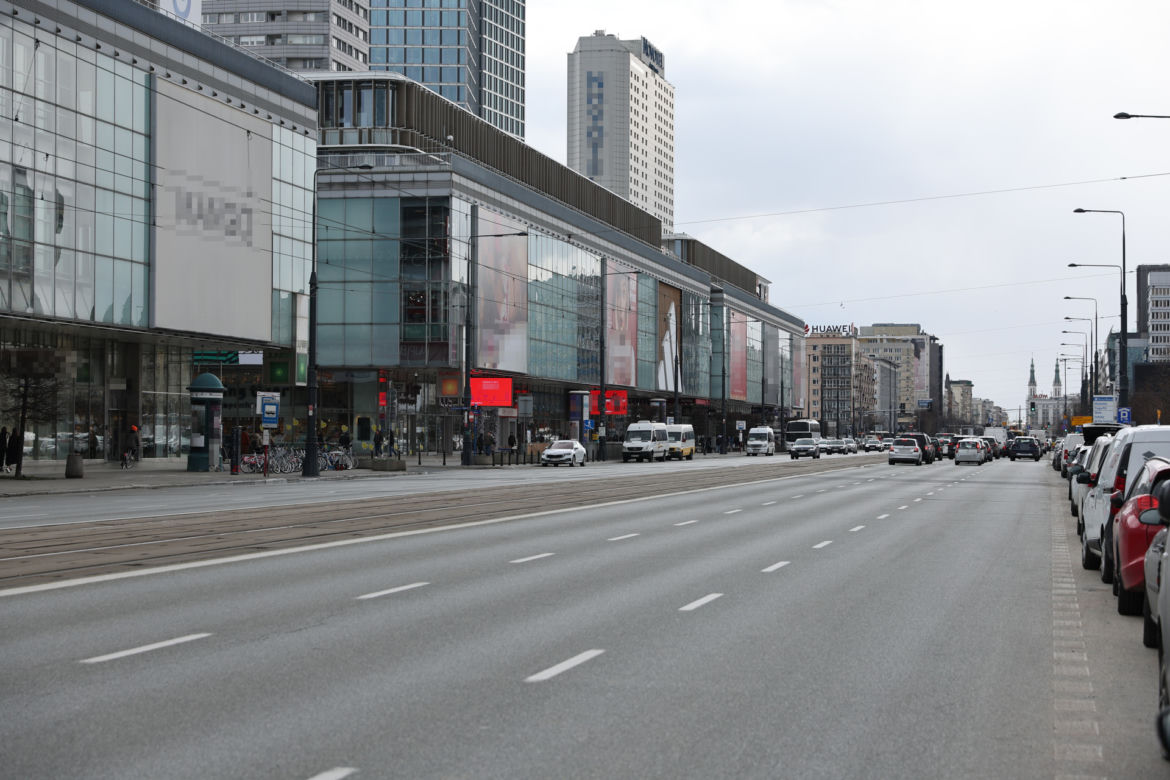 Będzie bardziej zielono ale węziej na Marszałkowskiej. Tramwajarze i drogowcy łączą siły 