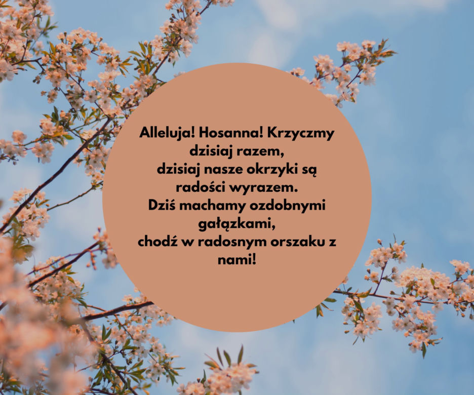 Wyślij kartkę z okazji Niedzieli Palmowej