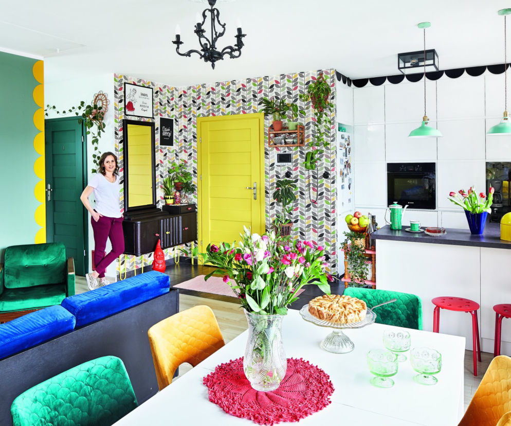 Vintage z temperamentem – Nicole z Redy w swoim mieszkaniu