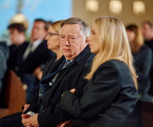 Na Wspólnej, odc. 4268. Włodek (Mieczysław Hryniewicz), Monika (Sylwia Gliwa), Renata (Marta Jankowska)