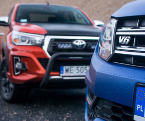 Toyota Hilux 2.4 D-4D 150 KM 4x4 AT6 Selection 50 vs. Volkswagen Amarok V6 3.0 TDI 258 KM 4Motion DSG8 Aventura
