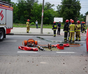 Śmiertelny wypadek z udziałem motocyklisty w Radości