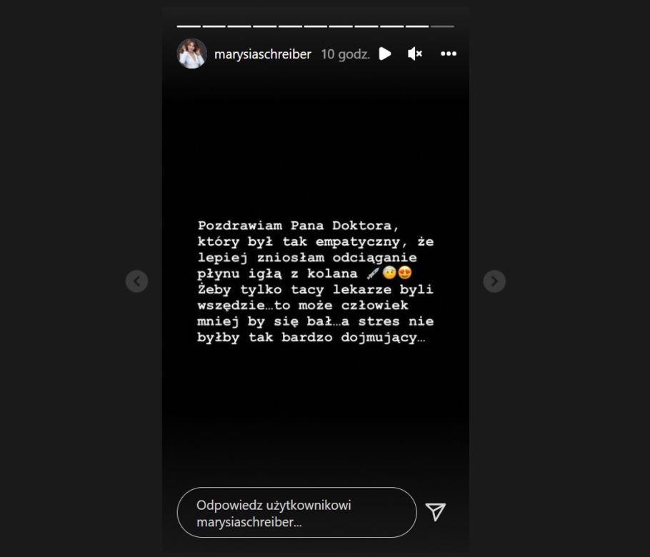 Marianna Schreiber szalała z piłką na boisku. Chwila nieuwagi i znalazła się na SOR!