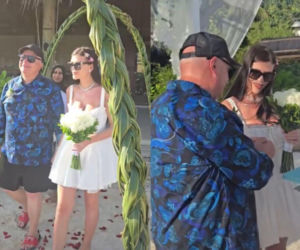 Skiba powiedział TAK na Malediwach! Ślub na plaży i noc poślubna jak z bajki