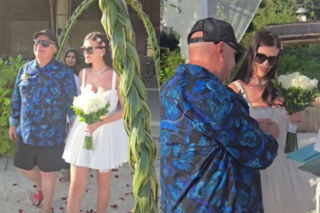 Skiba powiedział TAK na Malediwach! Ślub na plaży i noc poślubna jak z bajki