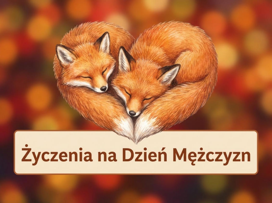 Lisie serce na Dzień Mężczyzn