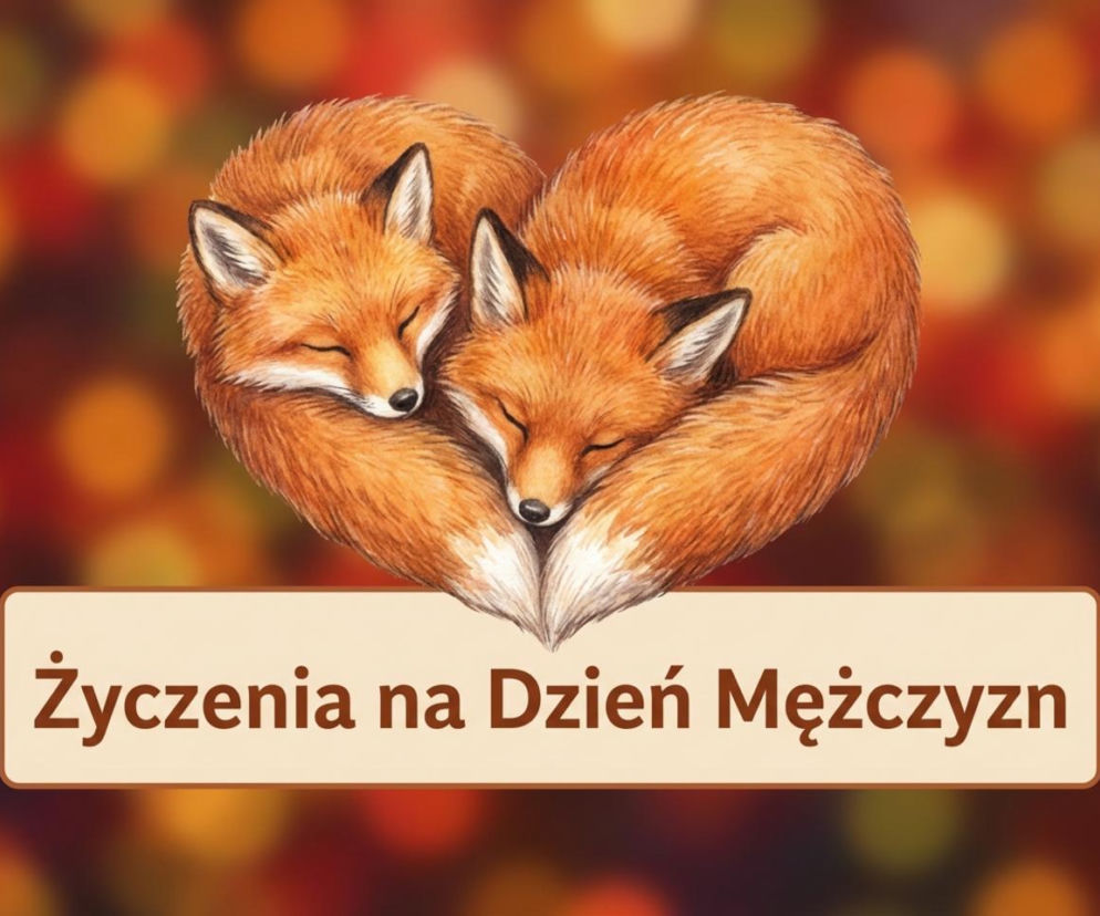 Lisie serce na Dzień Mężczyzn