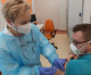 Pracownicy RSS szczepią się przeciv COVID-19