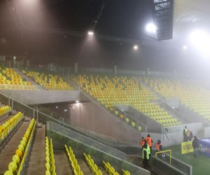 GKS Katowice - Pogoń Szczecin, zdjęcia kibiców i zawodników z meczu 17. kolejki PKO BP Ekstraklasy