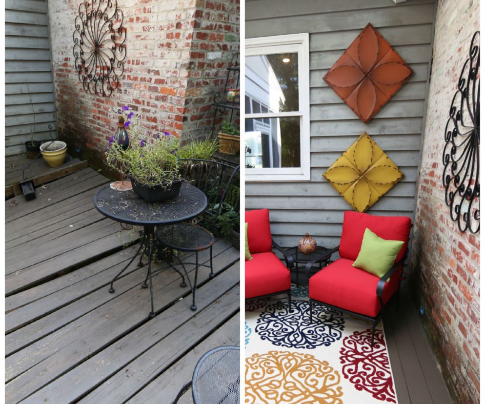 Domowe metamorfozy: metamorfoza patio