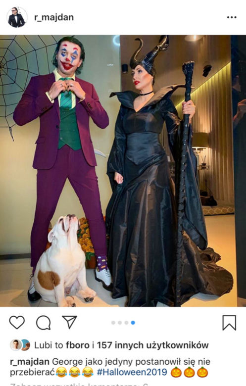 Jak przebrali się na  halloween