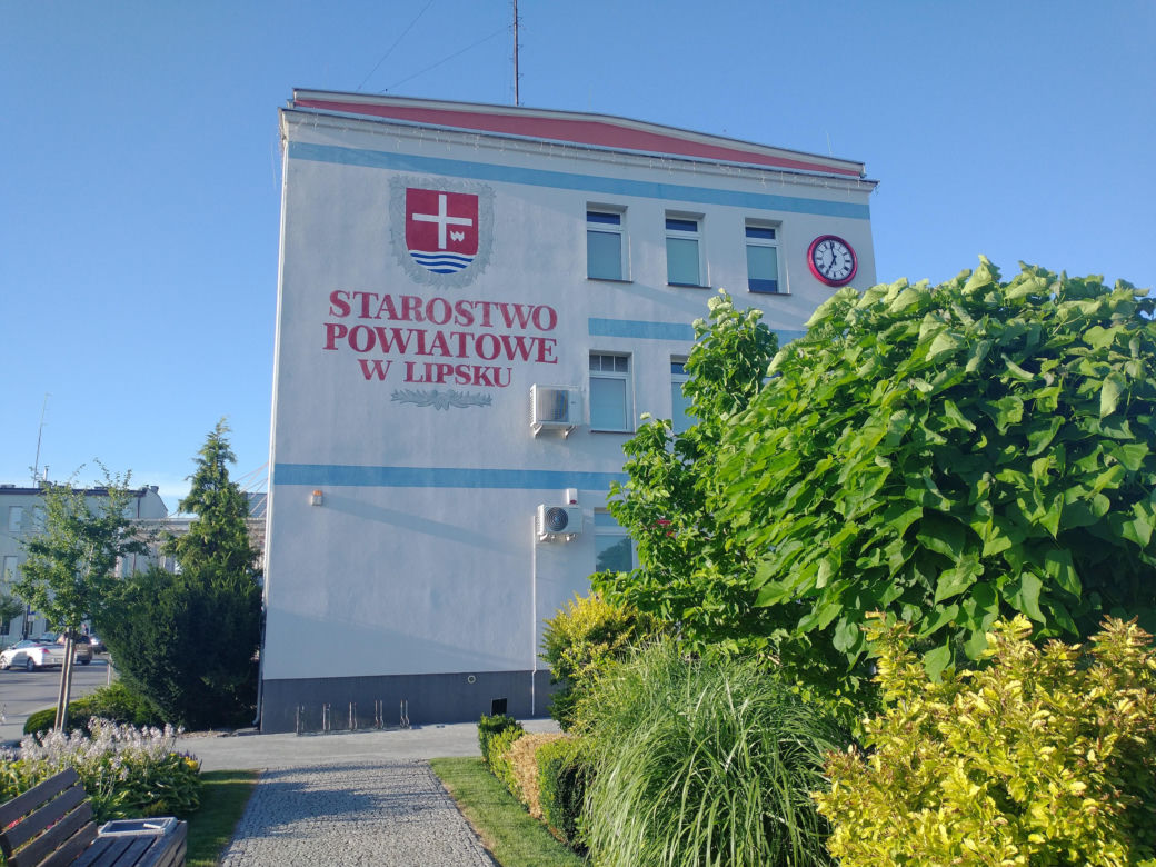 Starostwo powiatowe w Lipsku, czyli siedzibie powiatu lipskiego