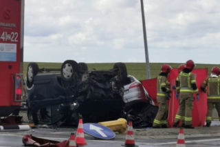 Koszmarny wypadek autokaru na obwodnicy Gryfic! Fatalny bilans