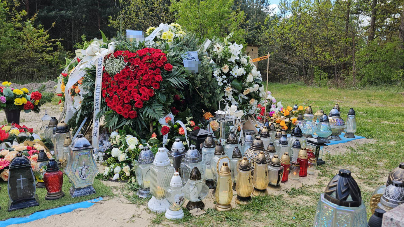 Wyjątkowe pożegnanie  Witka, który zginął na paralotni [GALERIA]