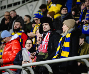 Arka Gdynia - Lechia Gdańsk: Zdjęcia kibiców z derbów Trójmiasta w ramach 23. kolejki PKO BP Ekstraklasy