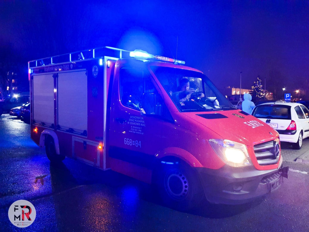 Dramat w Ożarowie Mazowieckim. Spalili się na święta