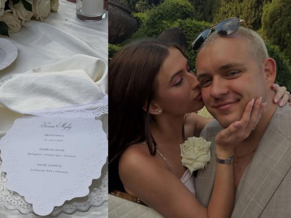 Niby wesele na bogato, a menu zaskakuje! Kevin Mglej pokazał, co jedli goście