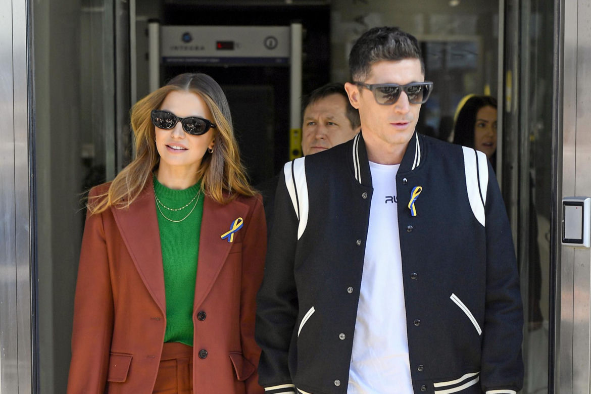 Anna i Robert Lewandowscy