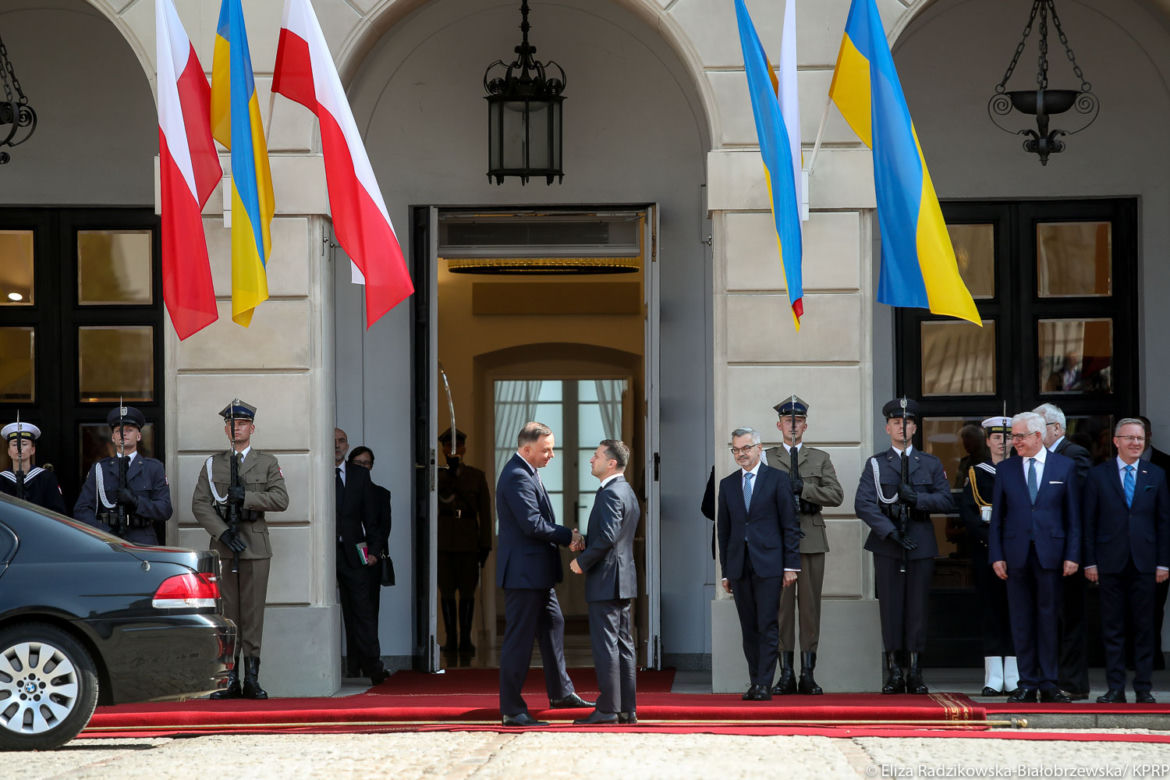 Oficjalna wizyta Prezydenta Ukrainy w Polsce