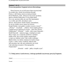 ARKUSZE CKE - Matura j.polski - poziom podstawowy 8.06.2020