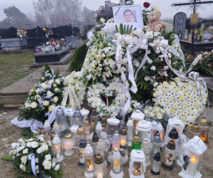 Tak wygląda grób 11-letniego Nikodema Mareckiego dwa dni po pogrzebie