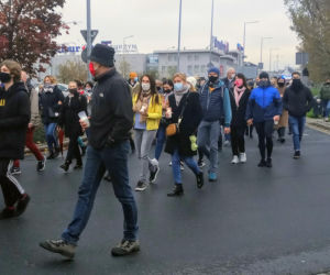 Protest kobiet w Szczecinie - 01.11.2020