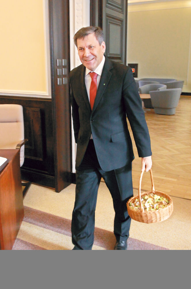 Premier cukierek Piechociński