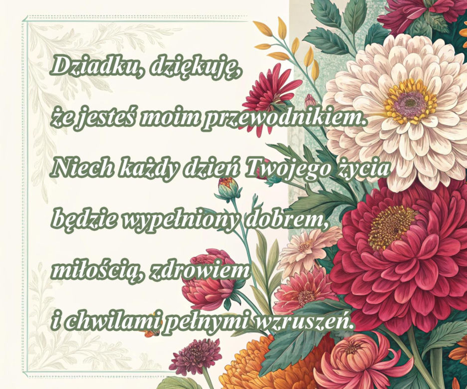 Dzień Dziadka - KARTKA