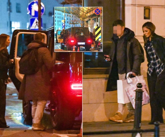 Lewa znów łamie przepisy w mercedesie za milion złotych