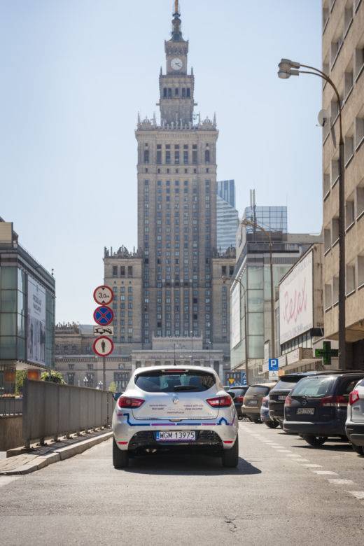 Renault Clio w systemie Traficar
