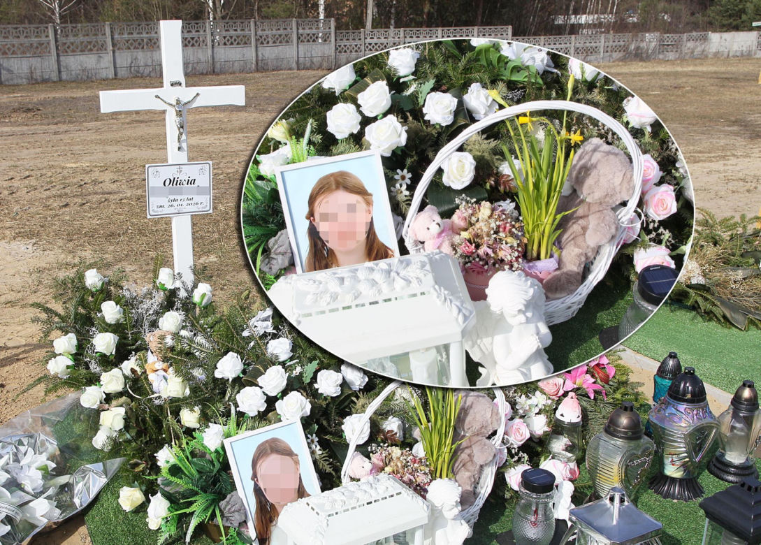 Pożegnali 13-letnią Oliwkę, która zginęła na Malcie. Ten szczegół na jej grobie wyciska łzy