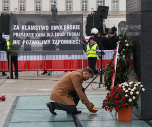Miesięcznica smoleńska bez Kaczyńskiego