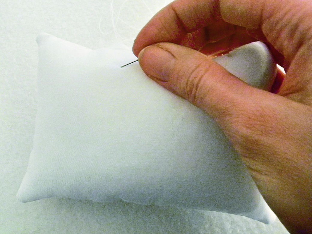 Anioł z materiału krok po kroku