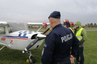 Wielka akcja ratunkowa w Aeroklubie Ziemi Piotrkowskiej. Co tam się stało?! [wideo]