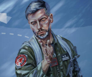 Powstał wyjątkowy mural dla „Slaba”. Pomogła żona tragicznie zmarłego pilota