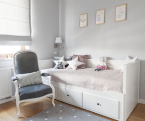  75-metrowe mieszkanie w stylu modern classic