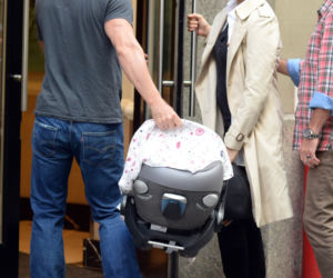 Daniel Craig i Rachel Weisz z córką