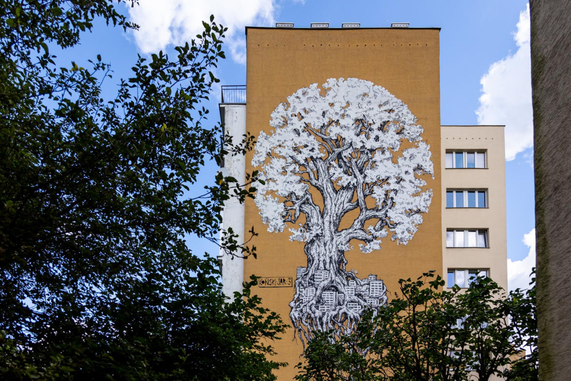 Murale w Warszawie