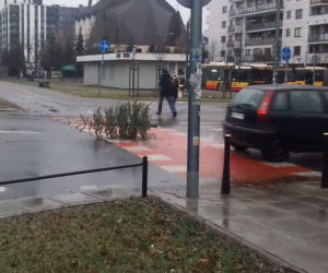 Fruwająca choinka na Pradze