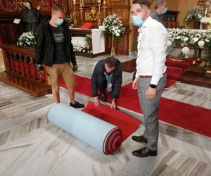 Przygotowania do ślubu w Łagiewnikach