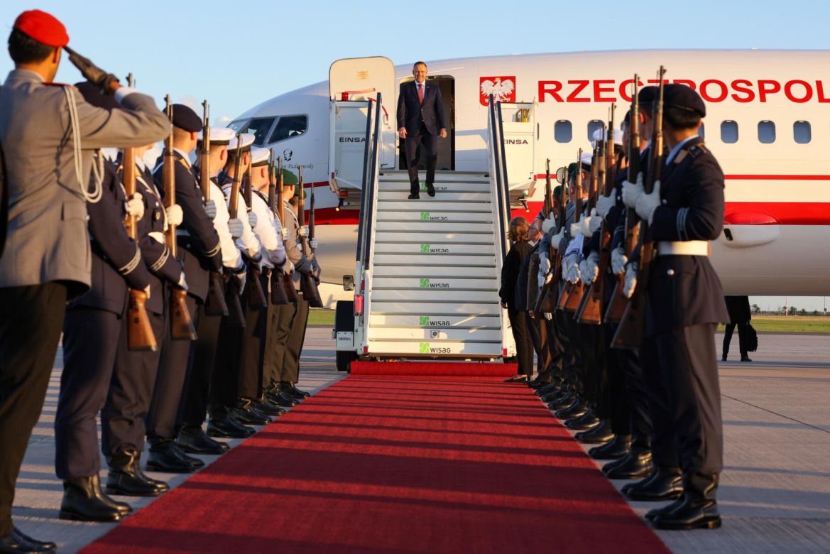 Prezydent Nawrocki w Berlinie. We wtorek spotka się ze Steinmeierem z Macronem