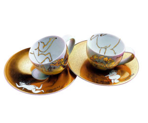 Rosenthal & Andy Warhol filiżanki Golden Angels
