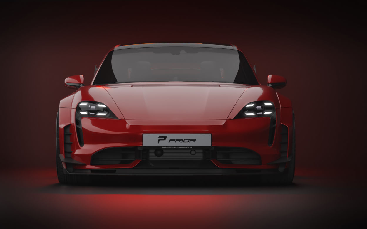 (2020) Porsche Taycan Turbo S po tuningu Prior Design